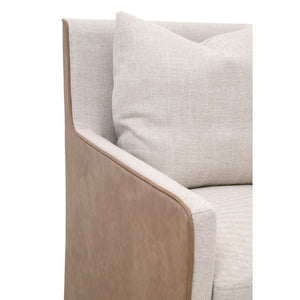   Two-Toned Wheeled Lounge Chair | Oroa.com