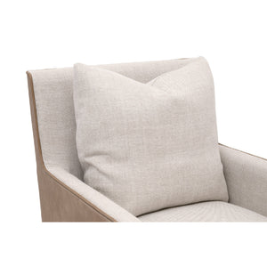   Two-Toned Wheeled Lounge Chair | Oroa.com