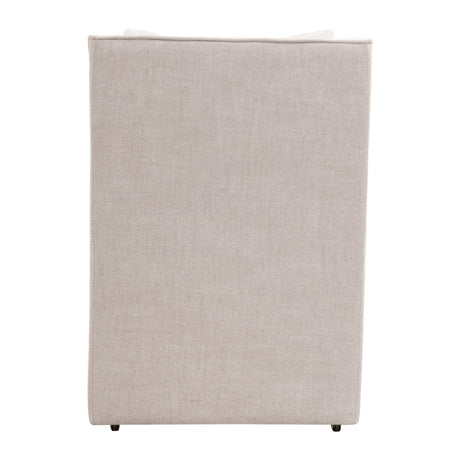 Two-Toned Wheeled Lounge Chair | Living Essentials Harmony