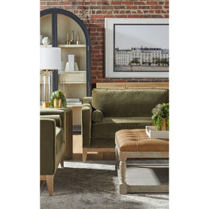   Velvet Modern Loveseat | Oroa.com
