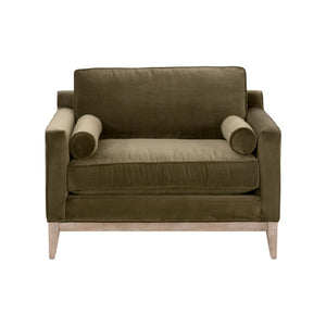   Velvet Modern Loveseat | Oroa.com