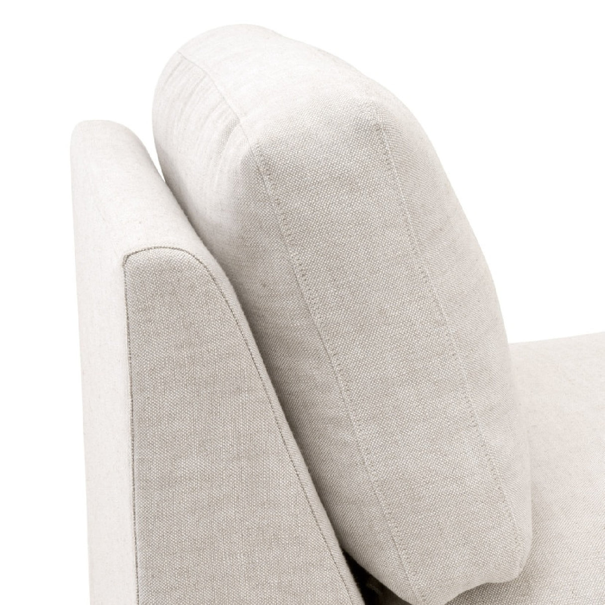   Cream Skirted Modular Accent Chair | Oroa.com