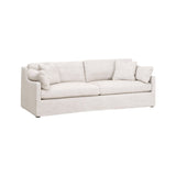Cream Skirted Sofa | Living Essentials Lena