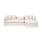 Beige Slipcover Sectional Sofa | Living Essentials Haven – alternate view 8