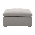 Modern European furniture - Square Cushioned Modular Ottoman - www.oroa.com