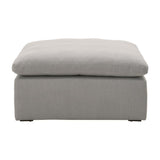 Modern European furniture - Square Cushioned Modular Ottoman - www.oroa.com