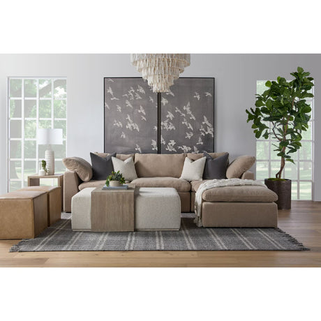 Modern European furniture - Cushioned Modular Sofa Chair - www.oroa.com