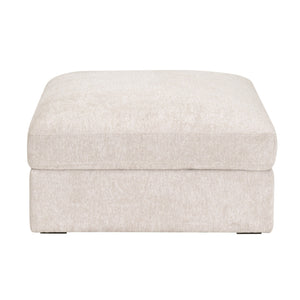   Cream Modular Storage Ottoman | Oroa.com