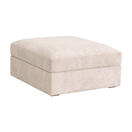 Cream Modular Storage Ottoman | Living Essentials Daley