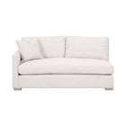Gray Modular 2-Seater Sofa | Living Essentials Clara – front view