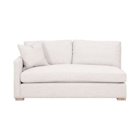 Gray Modular 2-Seater Sofa | Living Essentials Clara – front view