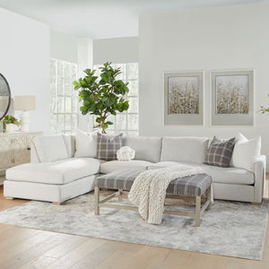   Gray Modular 2-Seater Sofa | Oroa.com