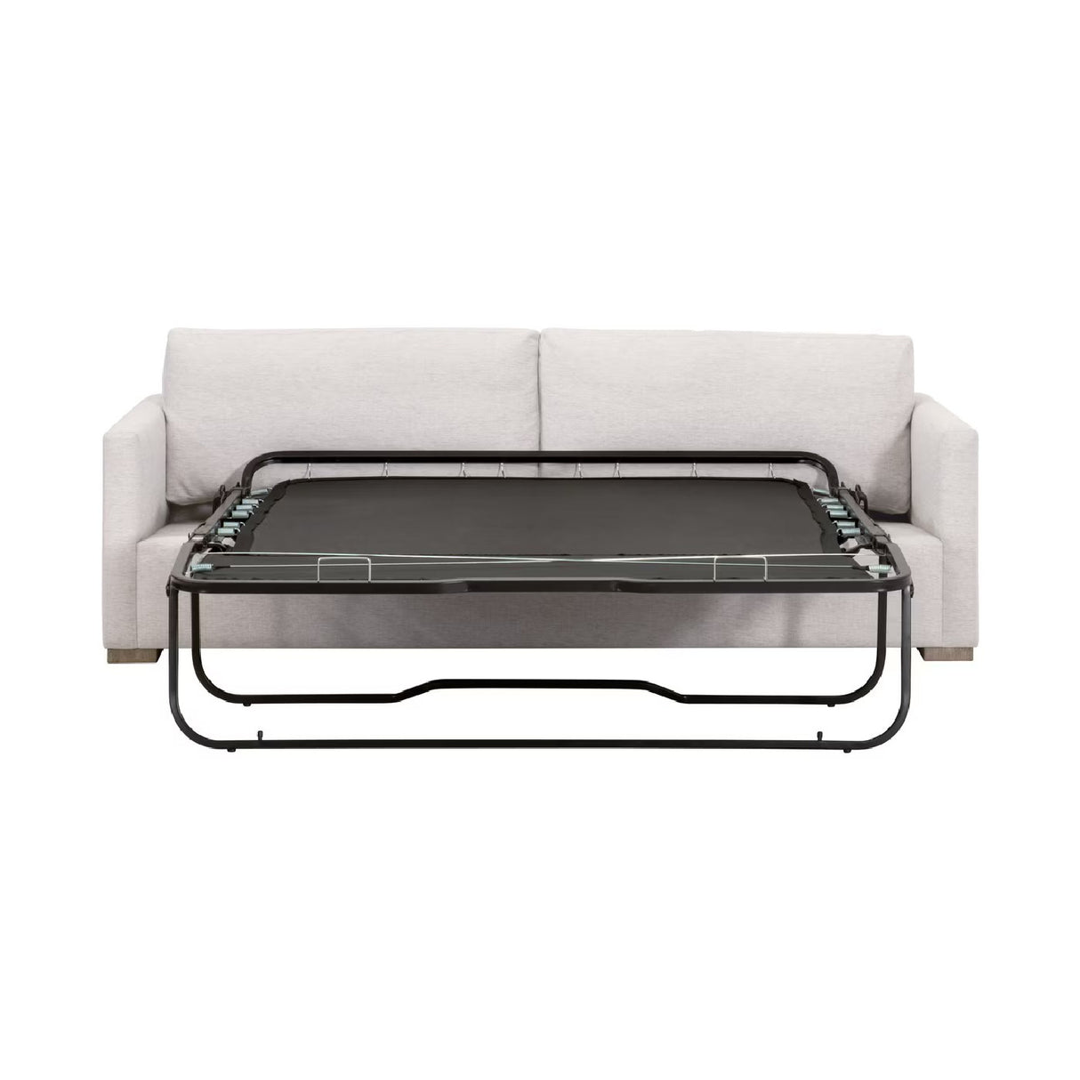   Gray Slim-Armed Queen Sleeper Sofa | Oroa.com