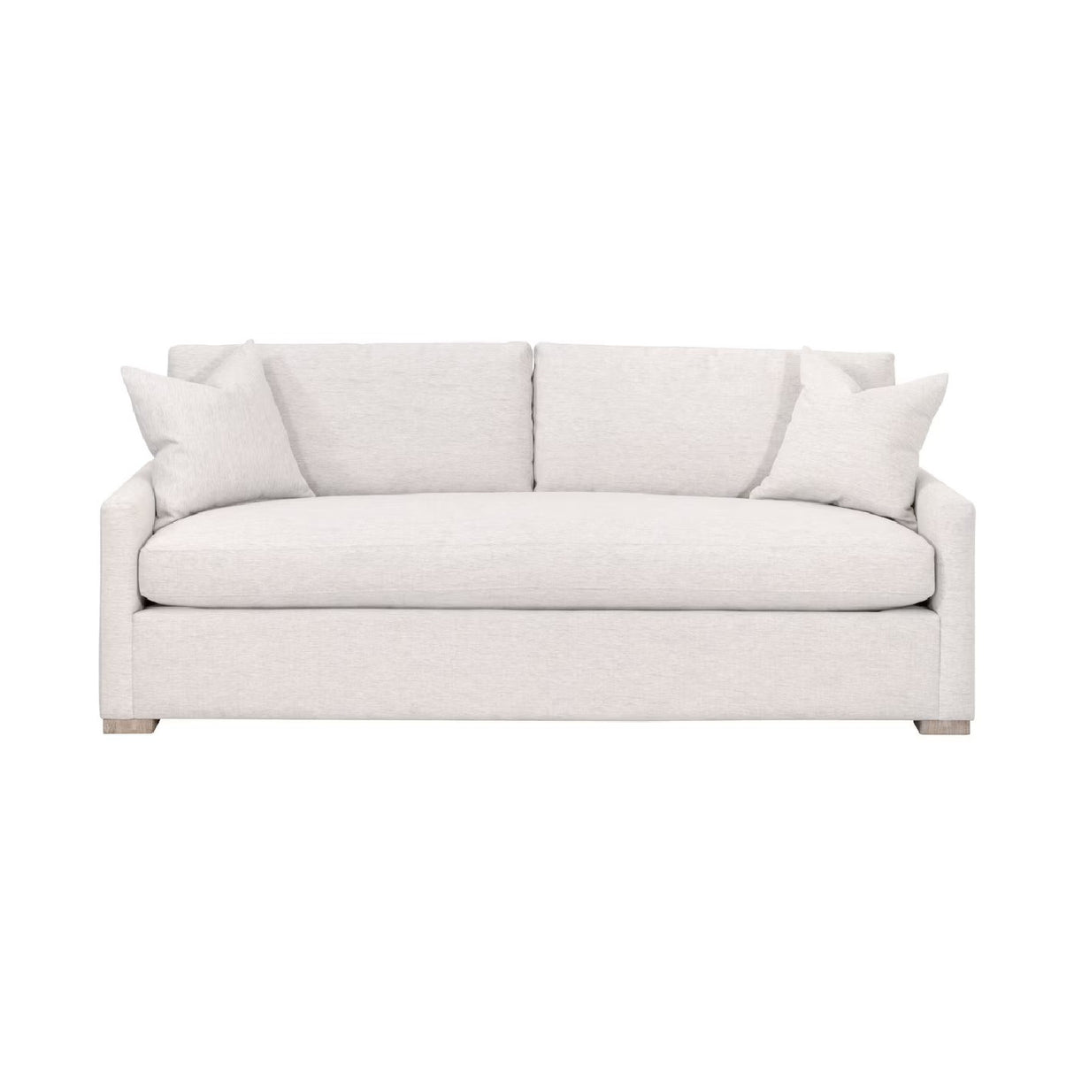   Gray Slim-Armed Queen Sleeper Sofa | Oroa.com
