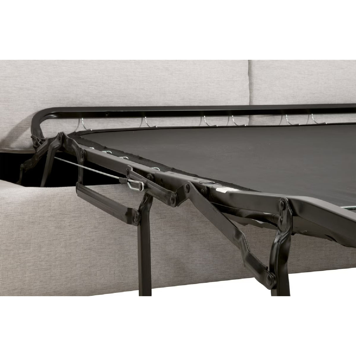   Gray Slim-Armed Queen Sleeper Sofa | Oroa.com