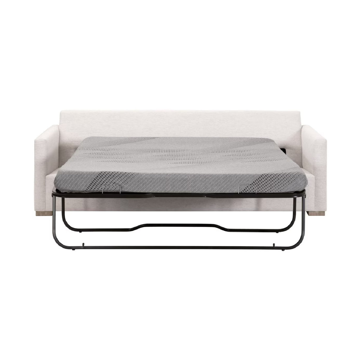   Gray Slim-Armed Queen Sleeper Sofa | Oroa.com