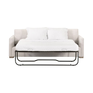   Gray Slim-Armed Queen Sleeper Sofa | Oroa.com