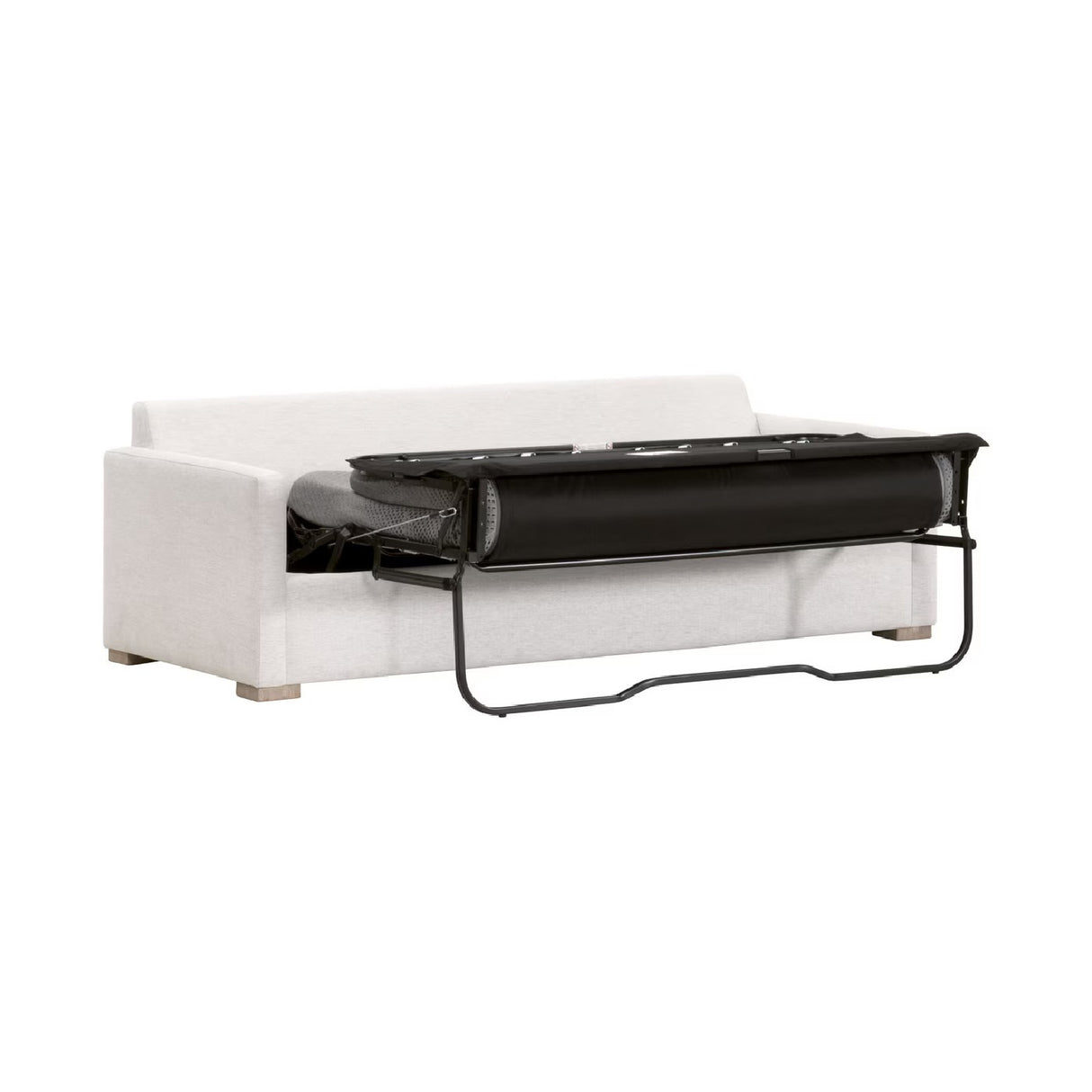   Gray Slim-Armed Queen Sleeper Sofa | Oroa.com