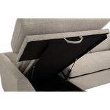 Modern European furniture - Boucle Queen Sleeper Sofa - www.oroa.com