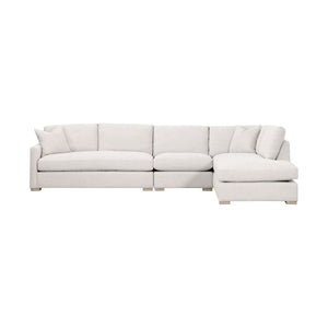   Gray Modular Chaise Lounge | Oroa.com