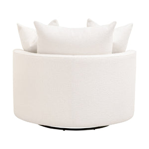   Round Petite Swivel Sofa | Oroa.com