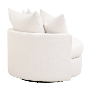  Round Petite Swivel Sofa | Oroa.com