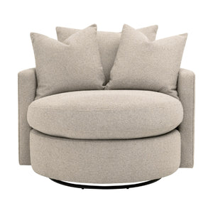   Round Petite Swivel Sofa | Oroa.com