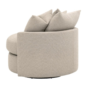  Round Petite Swivel Sofa | Oroa.com