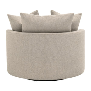   Round Petite Swivel Sofa | Oroa.com