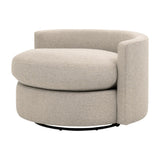 Round Petite Swivel Sofa | Living Essentials Lourne