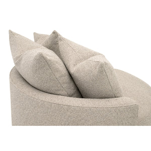   Round Petite Swivel Sofa | Oroa.com