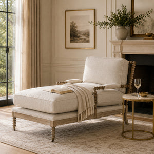   Gray Oak Chaise Lounge | Oroa.com