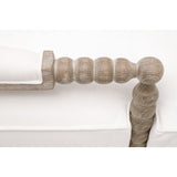 Gray Oak Chaise Lounge | Living Essentials Rouleau