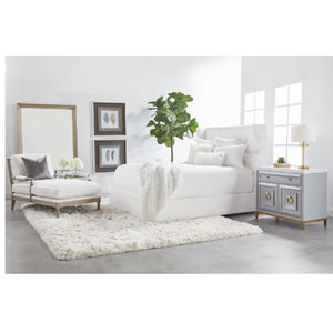   Gray Oak Chaise Lounge | Oroa.com