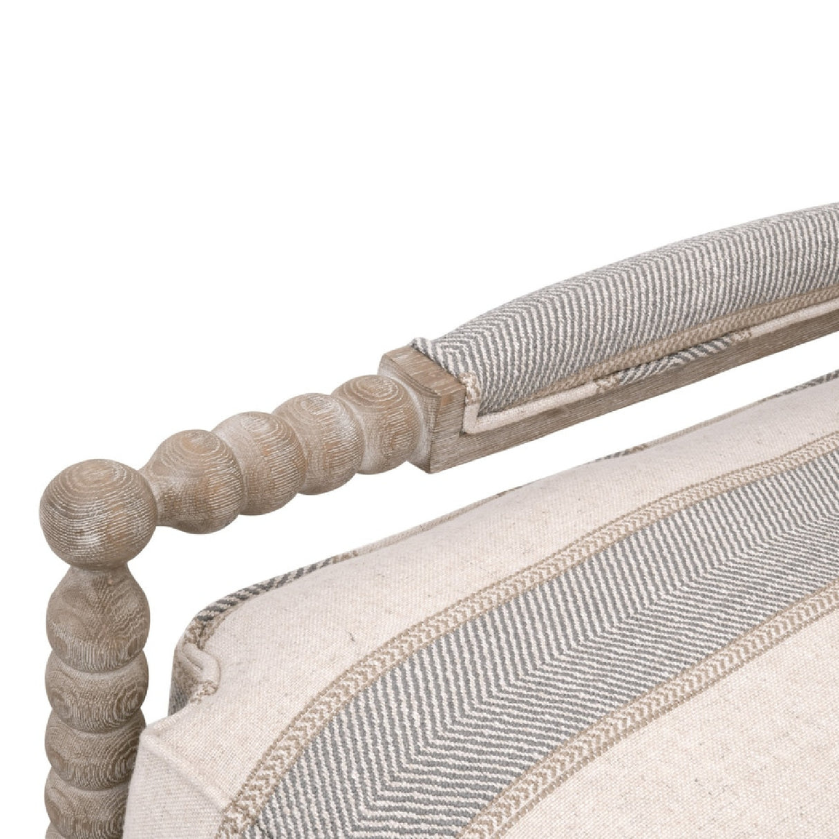   Gray Stripes Accent Chair | Oroa.com