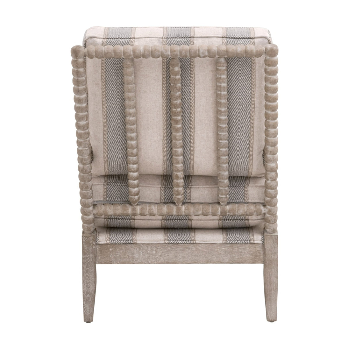   Gray Stripes Accent Chair | Oroa.com