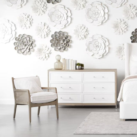   Oak Canework Lounge Chair | Oroa.com