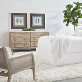Oak Canework Lounge Chair | Living Essentials Leone