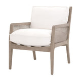 Oak Canework Lounge Chair | Living Essentials Leone