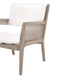 Oak Canework Lounge Chair | Living Essentials Leone