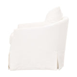 Skirted Swivel Club Chair | Living Essentials Faye