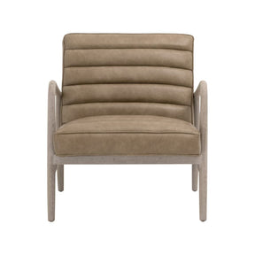 Modern European furniture - Channeled Cushion Club Chair - www.oroa.com