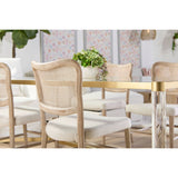 Cane-Back Dining Chair Set (2) | Living Essentials Cela