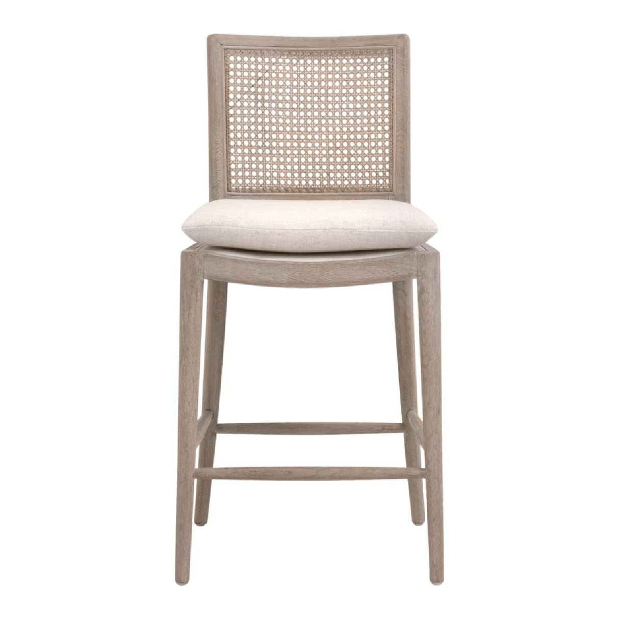   Oak Canework-Back Counter Stool | Oroa.com