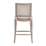 Oak Canework-Back Counter Stool | Living Essentials Blume