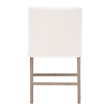 Modern European furniture - White Slipcover Counter Stool - www.oroa.com