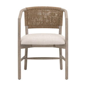   Modern European furniture - Jute Twine Back Accent Chair - www.oroa.com | Oroa.com
