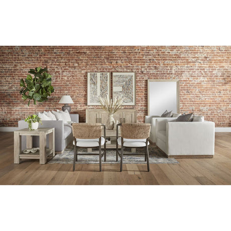 Modern European furniture - Jute Twine Back Accent Chair - www.oroa.com