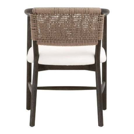 Modern European furniture - Jute Twine Back Accent Chair - www.oroa.com