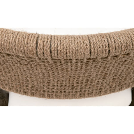 Modern European furniture - Jute Twine Back Accent Chair - www.oroa.com
